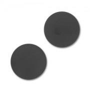 Polaris Round half-drilled 6mm Jet x1