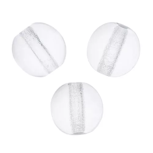 Round beads 4mm Crystal  x50