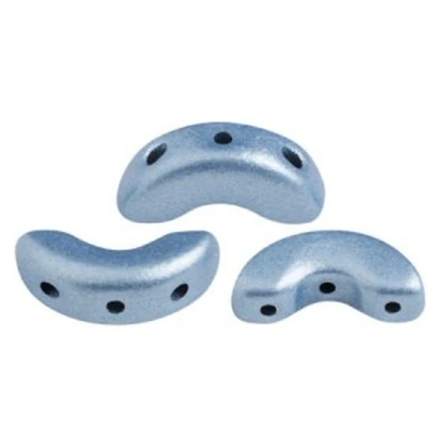 5x10mm Arcos® by Puca® - Light Blue Metallic Mat x10g