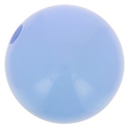 Polaris round bead Opaque 10mm Light Sapphire x1