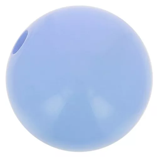 Polaris round bead Opaque 10mm Light Sapphire x1