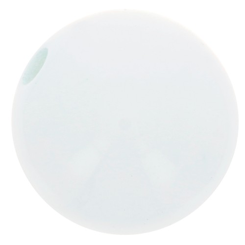Polaris round bead Opaque 10mm Light Azore x1