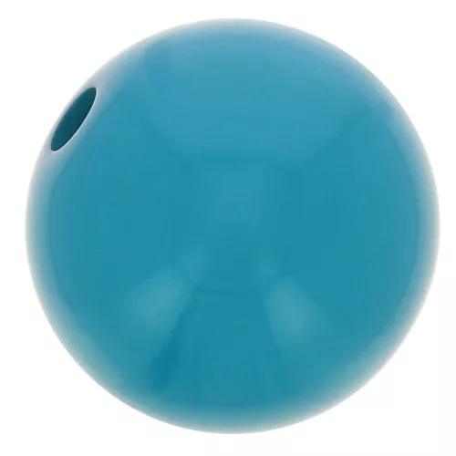 Polaris round bead Opaque 10mm Indicolite x1