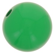 Polaris round bead Opaque 10mm Fern Green x1