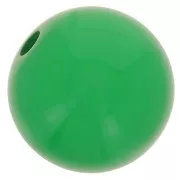 Polaris round bead Opaque 10mm Fern Green x1