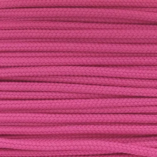 2mm Polyester lace cord - Pink fuchsia x1m