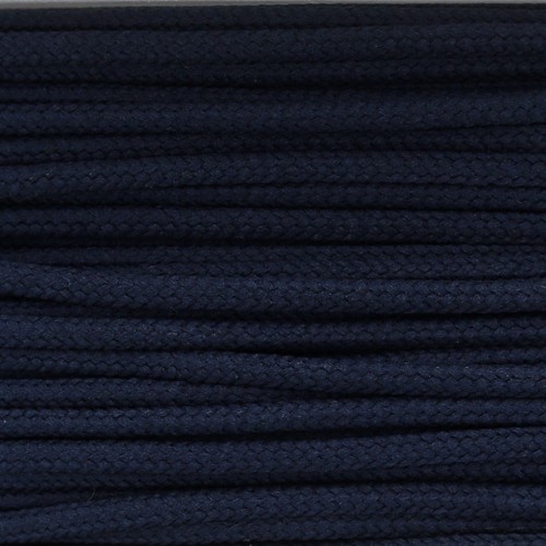 2mm Polyester lace cord - Navy Blue x1m