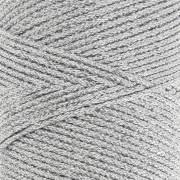 1.4mm Linhasita wax thread for micro macrame - Silver (Prata) x130m