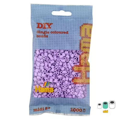 5mm Hama MIDI beads - Lilac (n°96) x1000