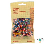 5mm Hama MIDI beads - Mix multicolored (n°58) x1000|raw }}