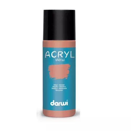 Darwi Metallic Acrylic Paint - Copper x80 ml