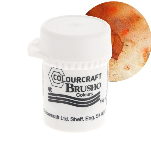 Brusho Colours Watercolour Pigment Powder - Light Brown x15 g