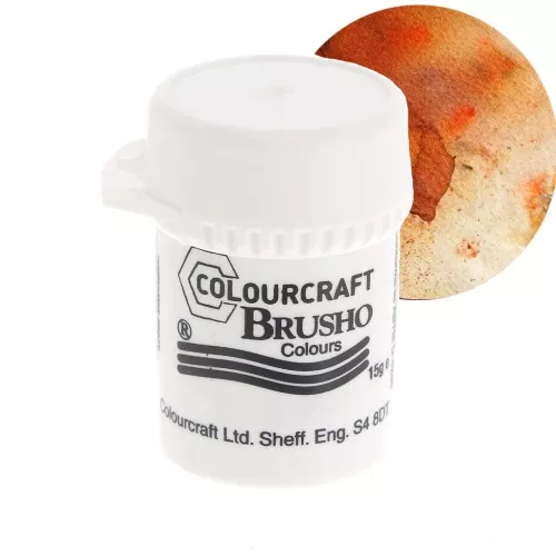 Brusho Colours Watercolour Pigment Powder - Light Brown x15 g