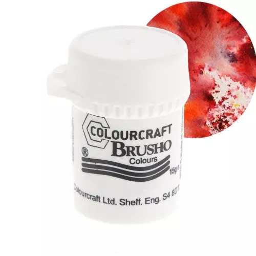 Brusho Colours Watercolour Pigment Powder - Burnt Sienna x15 g