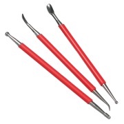 Set of 3 double point embossing tools x1