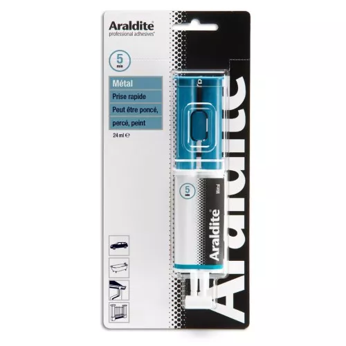 Araldite Metal Adhesive - Two component - Fast setting x24ml
