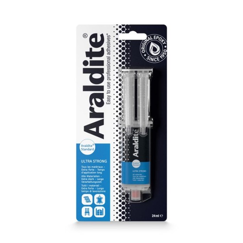 Araldite Standard Adhesive - Bi-component - Progressive setting x24ml