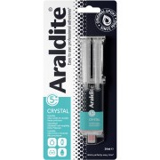 Araldite Crystal Adhesive - Two component - Fast setting x24ml