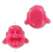Buddha's head 12mm Hot Pink x1|raw }}