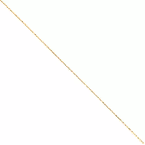 0.6mm 316L stainless steel Paloma mesh chain - gold tone x50cm