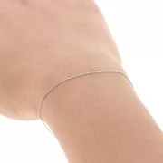 0.6mm 316L stainless steel Paloma mesh chain x1m