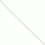 3mm 304 Stainless Steel Cut zirconium oxide Rhinestone Chain - Crystal - Gold Tone x50cm