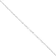 3mm 304 Stainless Steel Cut zirconium oxide Rhinestone Chain - Crystal x50cm