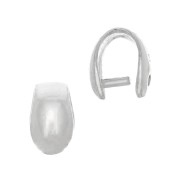 6x4mm 925 Sterling Silver Pendant holder x1|raw }}