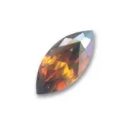 PureCrystal Navette 10x5mm Crystal Copper