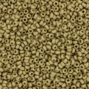 Miyuki Seed Beads 15/0 2032 - Mat Opaque Golden Olive Luster x8g