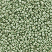 Toho Seed beads 15/0 TO15RPF570 - PF Galvanized Mint Green x8g