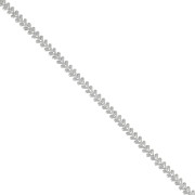 6mm stainless steel 304 Fancy herringbone chain x50cm|raw }}