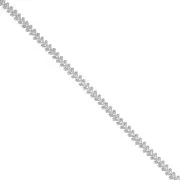 6mm stainless steel 304 Fancy herringbone chain x50cm