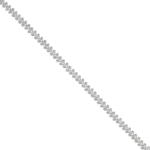 6mm stainless steel 304 Fancy herringbone chain x50cm