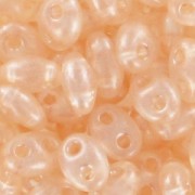 Twin beads 2.5x5mm Beige Pearl x20g
