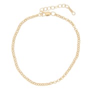Bracelet Jaseron 2.4 mm in Gold filled x16.5 cm|raw }}