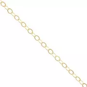 3mm Cable chain - Gold filled x 50cm