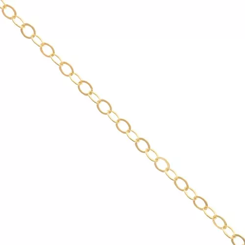 3mm Cable chain - Gold filled x 50cm