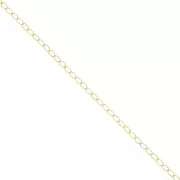 Gold filled 3.5 mm Cable chain x20cm