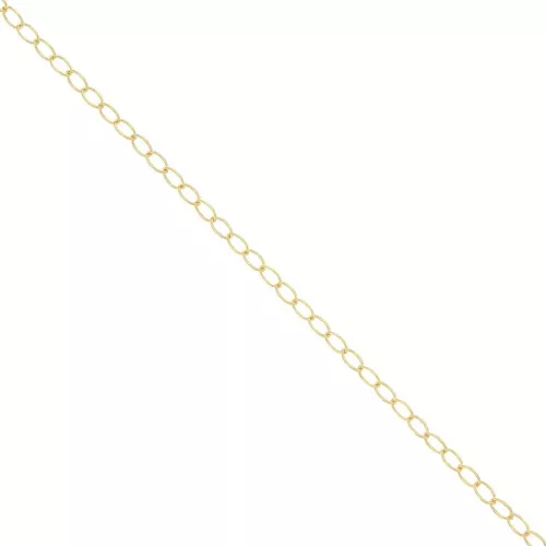 Gold filled 3.5 mm Cable chain x20cm