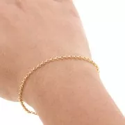 Chain Jaseron 2.3 mm in Gold filled x20cm