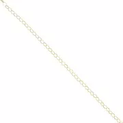 Gold filled 3.1 mm Jaseron chain x50cm
