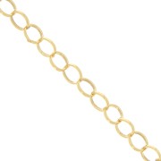 Gold filled 3.1 mm Jaseron chain x50cm