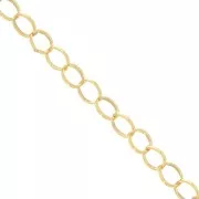 Gold filled 3.1 mm Jaseron chain x50cm
