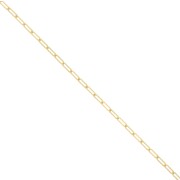 Gold filled 2.5mm Rectangle Chain x20cm