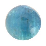 4mm round gemstone Cabochon - Apatite x5