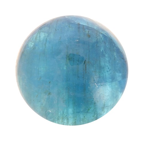 4mm round gemstone Cabochon - Apatite x5