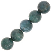 8mm Round gemstone beads - Apatite x10|raw }}