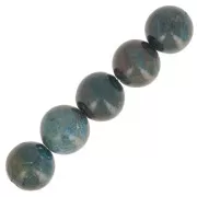12mm Round gemstone beads - Apatite x1
