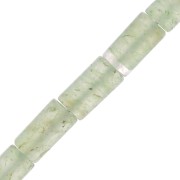 10x5mm Gemstone Tube Beads - Aventurine x5|raw }}